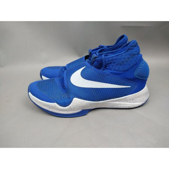 Nike Zoom Hyperrev 2015 Basketball Shoes Sneakers Blue White Men’s 11 - Picture 3 of 15